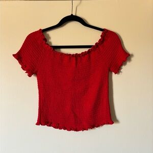 Off the shoulder top